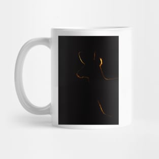 Sunset Doe - White-tailed deer Mug